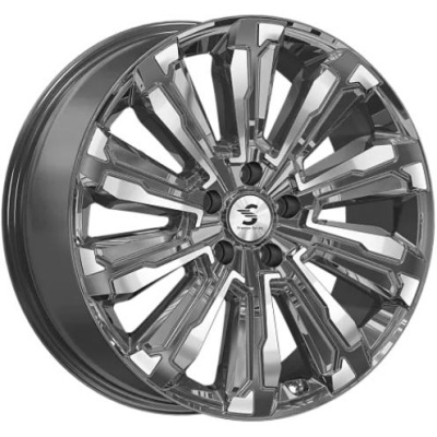 Скад Humber 8x20 5*114.3 ET30 DIA60.1 Алмаз графит Литой Скад Humber 8x20 5*114.3 ET30 DIA60.1 Алмаз графит Литой