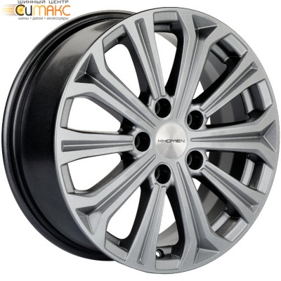 Khomen KHW 1610 6.5x16 5*114.3 ET41 DIA67.1 Gray Литой Khomen KHW 1610 6.5x16 5*114.3 ET41 DIA67.1 Gray Литой