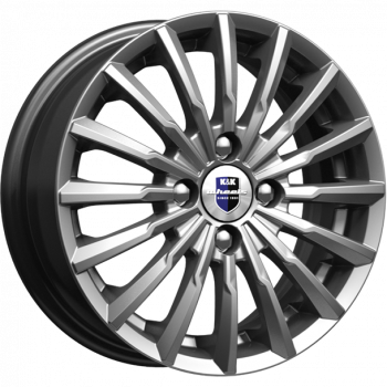 K&K Акцент 7x17 5*108 ET50 DIA63.3 Дарк платинум Литой K&K Акцент 7x17 5*108 ET50 DIA63.3 Дарк платинум Литой