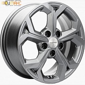 Khomen KHW 1606 6.5x16 5*114.3 ET43 DIA67.1 Gray Литой Khomen KHW 1606 6.5x16 5*114.3 ET43 DIA67.1 Gray Литой