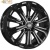 Khomen KHW 1610 6.5x16 5*108 ET45 DIA60.1 Black Литой
