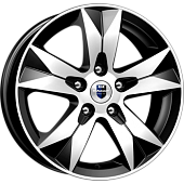 K&K Crossline 6.5x16 5*114.3 ET47 DIA66.1 Алмаз черный Литой