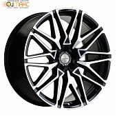 Khomen KHW 2103 9.5x21 5*112 ET37 DIA66.6 Black-FP Литой