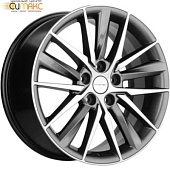 Khomen KHW 1807 8x18 5*114.3 ET40 DIA64.1 Gray-FP Литой