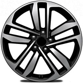 Khomen KHW 1612 6.5x16 5*114.3 ET41 DIA67.1 Black-FP Литой Khomen KHW 1612 6.5x16 5*114.3 ET41 DIA67.1 Black-FP Литой