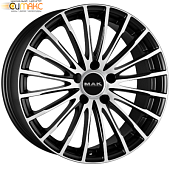 MAK Starlight 7.5x17 5*112 ET45 DIA66.6 Ice Black Литой