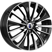 K&K Flanker 6.5x17 4*100 ET37 DIA67.1 Алмаз черный Литой
