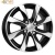 K&K Джемини 6x15 4*100 ET38 DIA67.1 Алмаз черный Литой