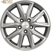 Khomen KHW 1706 7x17 5*108 ET40 DIA54.1 Gray-FP Литой