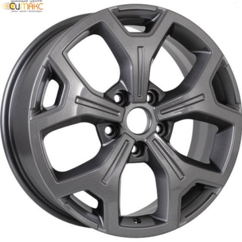 Khomen KHW 1710 6.5x17 5*114.3 ET50 DIA67.1 Gray Литой
