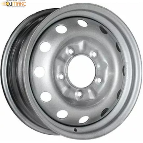 ТЗСК ВАЗ 2123 6x15 5*139.7 ET40 DIA98.5 Silver Штампованный