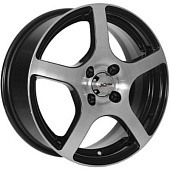 X'trike X-118 6x15 4*100 ET38 DIA67.1 BKFP Литой