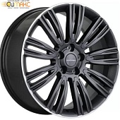 Khomen KHW 2004 8.5x20 5*108 ET45 DIA63.3 Black Matt MR Литой