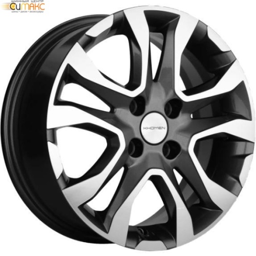 Khomen KHW 1503 6x15 4*100 ET50 DIA60.1 F-Silver Литой