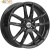 Wheels UP UP107 6.5x17 4*100 ET45 DIA60.1 New Black Литой