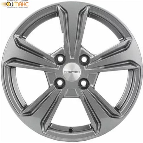 Khomen KHW 1502 6x15 4*100 ET50 DIA60.1 G-Silver Литой
