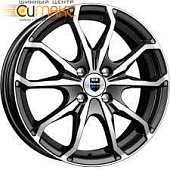 K&K Brent 6x16 4*100 ET49 DIA54.1 Алмаз черный Литой