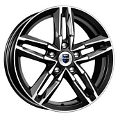 K&K Sayan 6x16 5*112 ET48 DIA57.1 Алмаз черный Литой
