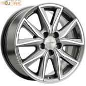Khomen KHW 1706 7x17 5*114.3 ET53 DIA67.1 G-Silver-FP Литой Khomen KHW 1706 7x17 5*114.3 ET53 DIA67.1 G-Silver-FP Литой