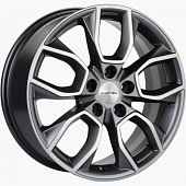 Khomen KHW 1713 7x17 5*114.3 ET48 DIA67.1 Gray-FP Литой Khomen KHW 1713 7x17 5*114.3 ET48 DIA67.1 Gray-FP Литой