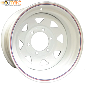 Off Road Wheels Nissan/Toyota 7x16 6*139.7 ET0 DIA110.1 White Штампованный Off Road Wheels Nissan/Toyota 7x16 6*139.7 ET0 DIA110.1 White Штампованный