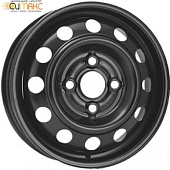 KFZ 7130 6x16 4*100 ET50 DIA60.1 Black Штампованный KFZ 7130 6x16 4*100 ET50 DIA60.1 Black Штампованный