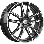 Wheels UP UP107 6.5x17 4*100 ET45 DIA60.1 New Diamond Литой