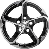 Скад Аллигатор 6x15 4*100 ET38 DIA67.1 Алмаз матовый Литой