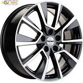 Carwel Чаны 7x18 5*108 ET33 DIA60.1 BL Литой