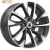 K&K Роквуд 7x17 5*108 ET45 DIA60.1 Алмаз черный Литой