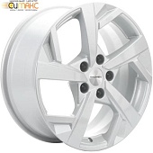Khomen KHW 1712 7x17 5*114.3 ET45 DIA66.1 F-Silver Литой