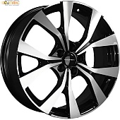 Khomen KHW 1906 7x19 5*114.3 ET45 DIA60.1 Black Литой