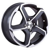 Скад Аллигатор 6x15 4*100 ET38 DIA67.1 Алмаз бархат Литой