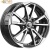 K&K КС1005 6x15 5*114.3 ET46 DIA67.1 Алмаз черный Литой