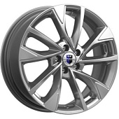 K&K Роквуд 7x17 5*114.3 ET38 DIA67.1 Дарк платинум Литой