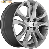 Khomen KHW 1503 6x15 4*100 ET46 DIA54.1 F-Silver Литой