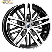 K&K Fencer 7x16 5*114.3 ET45 DIA66.1 Алмаз черный Литой