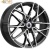 K&K Вудроф 7x18 5*108 ET50 DIA63.3 Алмаз черный Литой