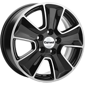 Khomen KHW 1601 6.5x16 5*114.3 ET45 DIA54.1 Black-FP Литой Khomen KHW 1601 6.5x16 5*114.3 ET45 DIA54.1 Black-FP Литой