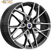 K&K Вудроф 7x18 5*108 ET38 DIA60.1 Алмаз черный Литой