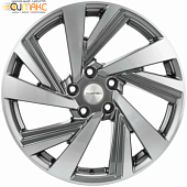 Khomen KHW 1801 7.5x18 5*114.3 ET50 DIA67.1 Gray-FP Литой