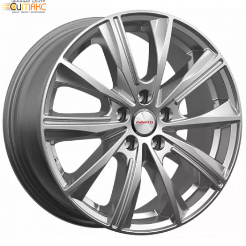 K&K Арнар 6x15 4*100 ET45 DIA67.1 Алмаз черный Литой