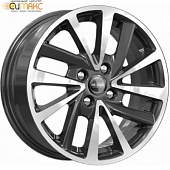K&K КС899 6x15 4*98 ET33 DIA58.6 Алмаз черный Литой