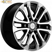 Khomen KHW 1805 7.5x18 6*139.7 ET25 DIA106.1 Black Литой