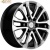 Khomen KHW 1805 7.5x18 6*139.7 ET38 DIA67.1 Black-FP Литой