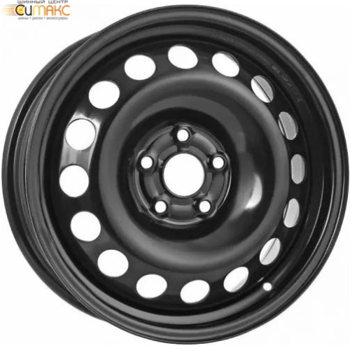 Trebl R-1733 6.5x16 5*114.3 ET45 DIA54.1 Black Штампованный Trebl R-1733 6.5x16 5*114.3 ET45 DIA54.1 Black Штампованный