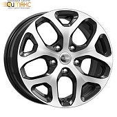 K&K КС869 6.5x16 4*100 ET50 DIA60.1 Алмаз черный Литой K&K КС869 6.5x16 4*100 ET50 DIA60.1 Алмаз черный Литой