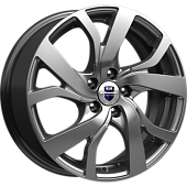 K&K Палермо 6.5x16 5*114.3 ET40 DIA67.1 Дарк платинум Литой