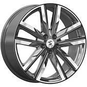 K&K КР014 8x20 5*114.3 ET45 DIA67.1 Diamond gloss graphite Литой