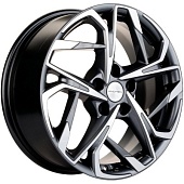 Khomen KHW 1716 7x17 5*114.3 ET48 DIA67.1 Gray-FP Литой